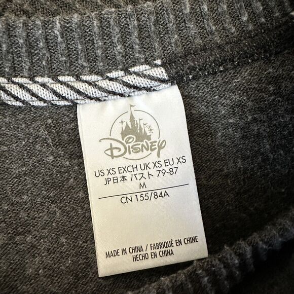 Disney Parks Plaid Patchwork Pullover Sweater Top & Pants Set XS Lounge - Picture 6 of 7